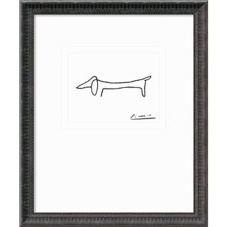 Pablo Picasso 'Le Chien (The Dog)' Framed Art Print Prints