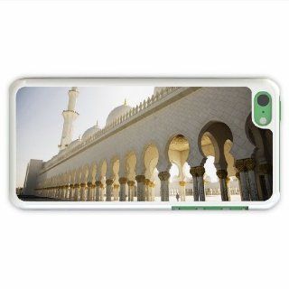 Diy Apple Iphone 5C Religious Sheikh Zayed Grand Mosque Of Family Present White Cellphone Skin For Girl Cell Phones & Accessories