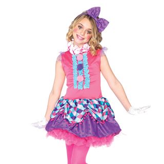 Leg Avenue Girls 3 piece Clown Cutie Dress Leg Avenue Girls' Costumes