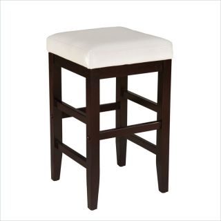 Standard Furniture Smart Stools Counter Height Square in White   19621