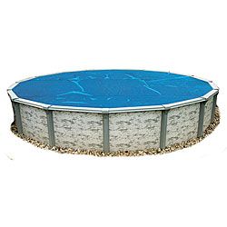 Swim Time 21 ft. Round 8 mil Solar Blanket for Above Ground Pools   Blue Swim Time Pool Heaters & Solar Products