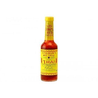 Lingham's Thai Hot Sauce, 12 Ounce Bottle (Pack of 3)  Grocery & Gourmet Food