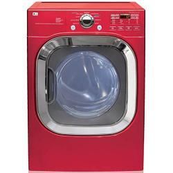 LG 7.4 cubic foot Front Control Red Gas Dryer LG Washers & Dryers