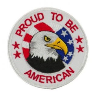 Veteran Embroidered Military Patch   Proud American OSFM Clothing