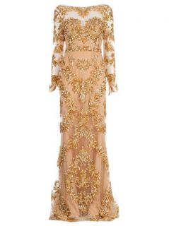 Zuhair Murad Floral Embellished Gown