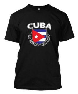 Cuba Cuban Spanish Country Nation Hispanic Island Pride Proud Men's Size T shirt Tee Clothing