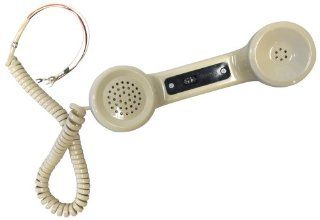 Amplified Receiver Handset With Cord, Provides Improved Telephone Reception For The Hearing Impaired, Ash