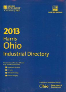 Harris Ohio Industrial Directory 2013 (Hardcover) General Business