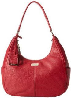 Cole Haan Village Small Rounded Shoulder Bag, Velvet Red, One Size Shoulder Handbags Shoes