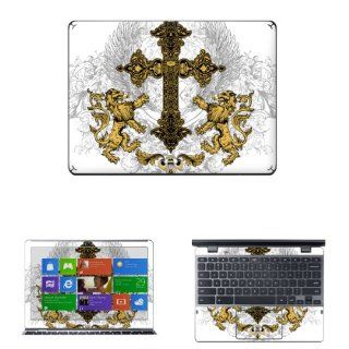 Decalrus   Matte Decal Skin Sticker for Samsung Series 5 550 Chromebook XE550C22 with 12.1" Screen (NOTES Compare your laptop to IDENTIFY image on this listing for correct model) case cover wrap MATSer5_550Chrmbk 225 Electronics