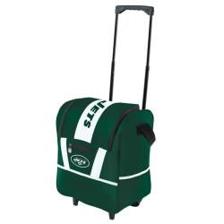 New York Jets Rolling Trolley Cooler Football