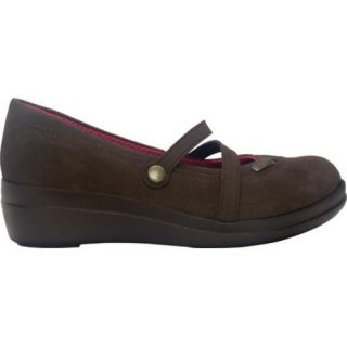Women's Crocs Patricia Leather Shoe Espresso/Espresso Crocs Heels