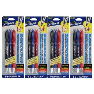 Staedtler Maxum Retractable Ball Point Pens (Pack of 12) Staedtler Other Colors