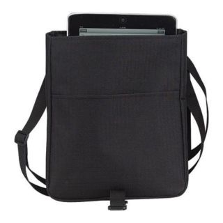Goodhope P4210 Slim Tablet Messenger (Set of 2) Black Goodhope Fabric Messenger Bags
