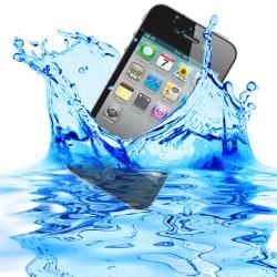 SKQUE Apple iPhone 4/4S Aqua Skin (Pack of 2) Other Cell Phone Accessories