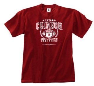 Harvard 1968 Ivy League Football Champs Burgundy T Shirt Sports & Outdoors