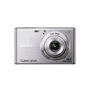 Sony Cyber Shot DSC W550 14.1MP Silver Digital Camera (Refurbished) Sony Point & Shoot Cameras