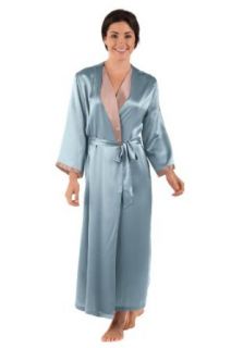 Women's Silk Robe Bathrobe (Bliss) 100% Silk Luxury Gift by TexereSilk