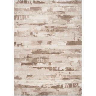 Shelton Beige Abstract Rug (2' x 3') Accent Rugs