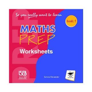 So You Really Want to Learn Maths Book 1 Worksheets CD Serena Alexander 9781902984490 Books