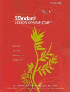New International Version Standard Lesson Commentary 2010 2011 (Large Print,Paperback) Christianity