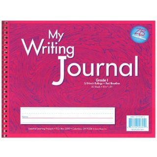 Zaner Bloser My Writing Journal Grade 1, Liquid Pink (0601)  Hardcover Executive Notebooks 