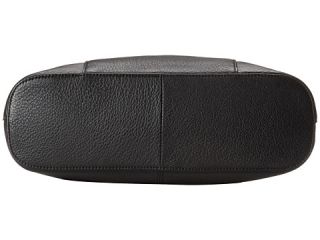 Calvin Klein Key Item Pebble Leather Tote Black