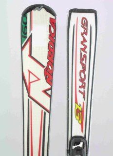 Used Nordica Gransport 13 Shaped Snow Ski 160cm C  Alpine Skis  Sports & Outdoors
