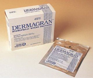 Dermagran Hydrophilic Wound Dressing   4" x 4"   Model 55958   Each Health & Personal Care