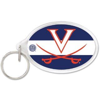 Virginia Cavaliers Official NCAA 3" Key Ring Keychain  Sports Related Key Chains  Sports & Outdoors