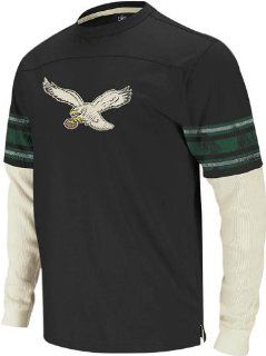 Reebok Philadelphia Eagles Vintage T Shirt/Thermal XX Large  Sports Related Merchandise  Sports & Outdoors