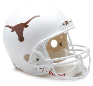 NCAA Texas Longhorns Deluxe Replica Football Helmet  Sports Related Collectible Helmets  Sports & Outdoors
