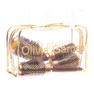 Olivia Garden NanoThermic Ceramic Ionic Round Thermal 4 Brushes Kit  Hair Brushes  Beauty