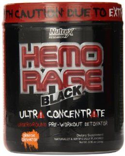 Nutrex Research Hemo Rage Ultra Concentrate Diet Supplement, Orange Creamation, 8.96 Ounce Health & Personal Care