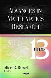 Advances in Mathematics Research (9781611227529) Albert R. Baswell Books