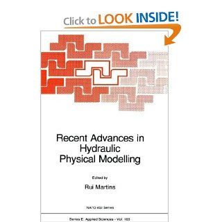 Recent Advances in Hydraulic Physical Modelling (Nato Science Series E (closed)) (9780792301967) R. Martins Books