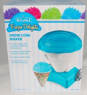 Frozen Delights Blue Snow Cone Maker, Powerful 50 Watt Motor Delivers Fast Results  Other Products  