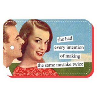 Anne Taintor   Same Mistake Twice Key Ring  Key Tags And Chains 