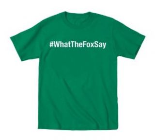 What the Fox Say Hash Tag Funny Hip T  Shirt at  Mens Clothing store