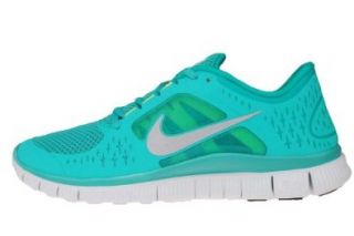 Nike Free Run 3 Green Silver New 2012 Mens Barefoot Running Shoes 510642 300 [US size 10.5] Shoes