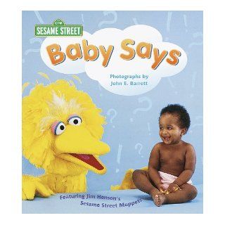 Baby Says (Sesame Street Baby Photo Board Books) Stephanie St. Pierre 9780679893462  Children's Books
