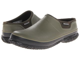 Bogs Urban Farmer Slide Mens Clog Shoes (Olive)