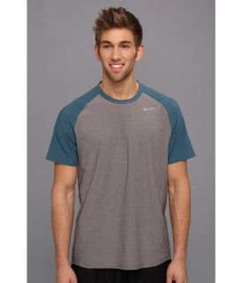 Nike Advantage UV Short Sleeve Crew Mens Short Sleeve Pullover (Gray)