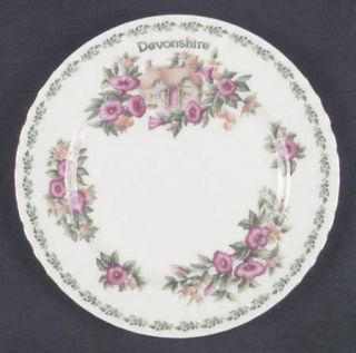 Royal Albert English Country Cottages Salad Plate, Fine China Dinnerware   Vario