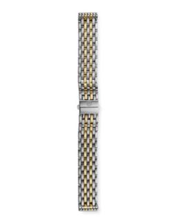 16mm Deco Bracelet Strap, Two Tone   MICHELE   Multi colors (16mm ,6mm )