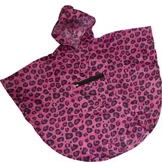 Wildkin Pink Leopard Stay Dry Poncho