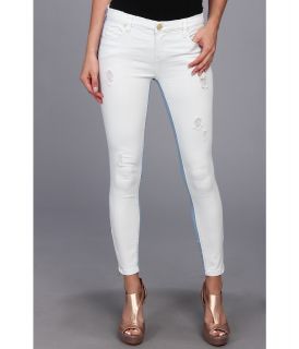 Blank NYC Intro Two Tone Crop Skinny in Blue/White Womens Casual Pants (Blue)