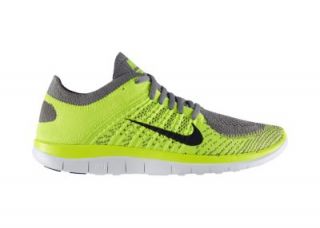 Nike Free 4.0 Flyknit Womens Running Shoes   Light Charcoal
