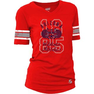 SOFFE Womens Arizona Wildcats Drop Tail Football Alternate Logo Short Sleeve T 