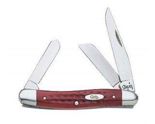 KNIFE, SS POCKET WORN OLD RED Sports & Outdoors